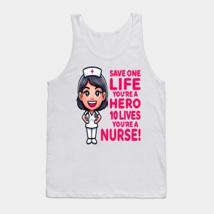 Hero or Nurse? Why Not Both! Tank Top